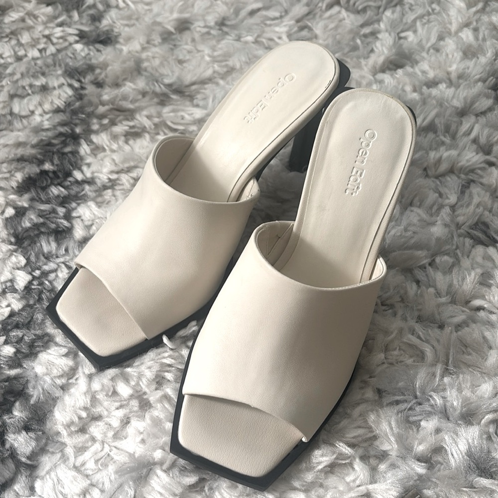 Open Edit (Nordstrom)heeled mules size 7